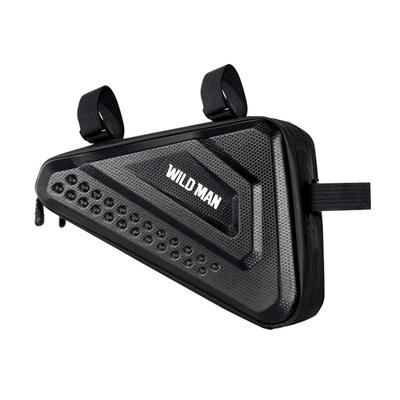 WILD MAN Bicycle Bag Riding Travel Quick Easy To Install Quick Release Package Hard Cover