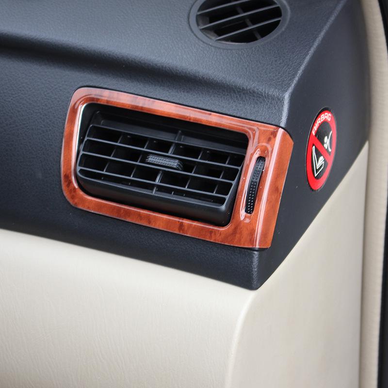 13-14 Corolla Carbon Fiber & Peach Wood Steering Wheel for Car Modification