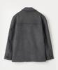 Anytime Loreak Anemone Pea Coat - Charcoal