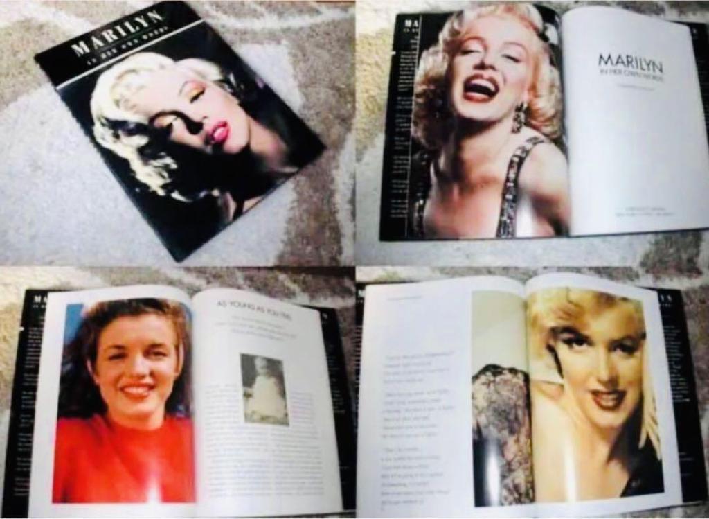 [USED] Marilyn Monroe photo book, rare dead stock