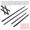 4 STÜCKE Wetterschutzleiste Gummidichtung Türgürtel für Honda FIT JAZZ 1. Generation 2001-2008