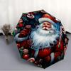 1 Stück Weihnachten Weihnachtsmann Faltbarer Regenschirm | Elegantes Design, Modisches Accessoire, Langlebige Konstruktion, Stabile Speichen yy251107024