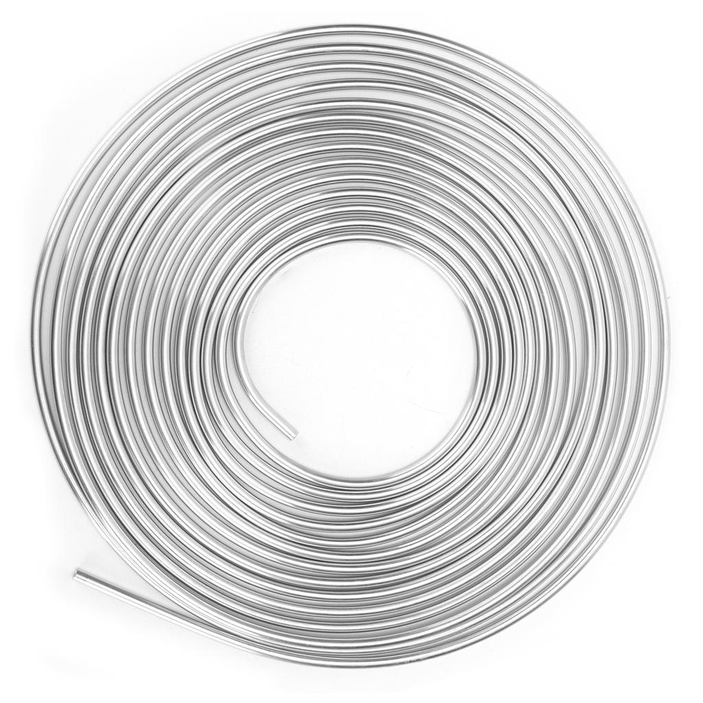 25ft Brake Line Tubing Copper Nickel Plated 3Celsius16in OD Coil Roll for Hydraulic Braking Fuel System(Gold )