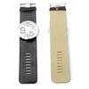 Men Women Luxury Sport Faux Leather Big Marker Analog Quartz Wrist Watch