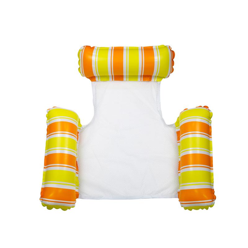 

Three Tube Childrens Inflatable Floating Row Swimming And Water Play Toys жовтий