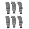 2 Set Zylinderabdeckung Schnappverschluss Schnalle Obere Abdeckung Schnallenclip für Kettensäge 435 440E 445 450 450E 570