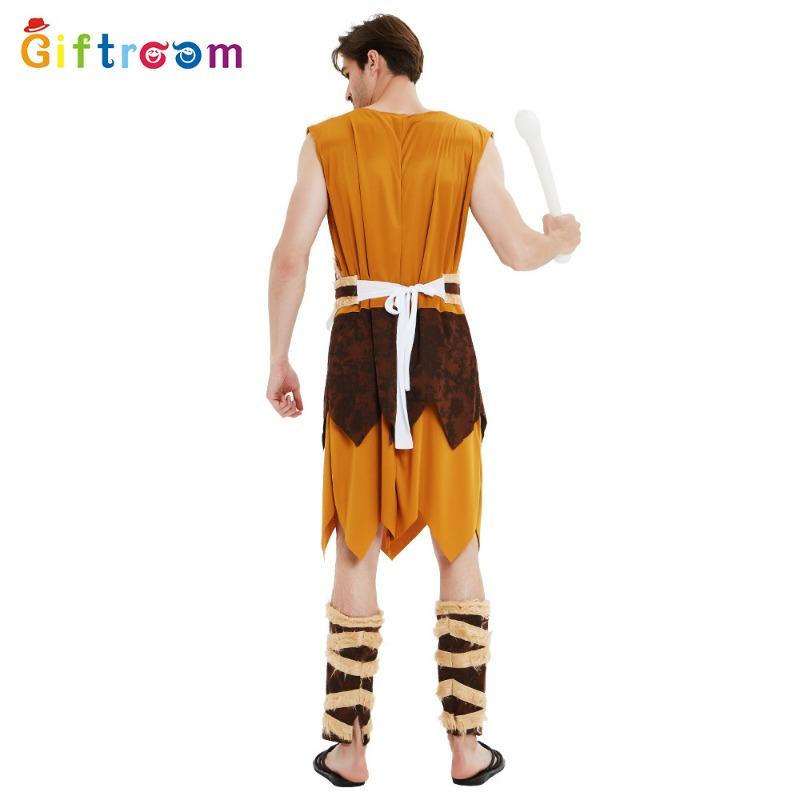 Flintstones Original Costume Viking Couple Savage Funny Costume Native American Costume