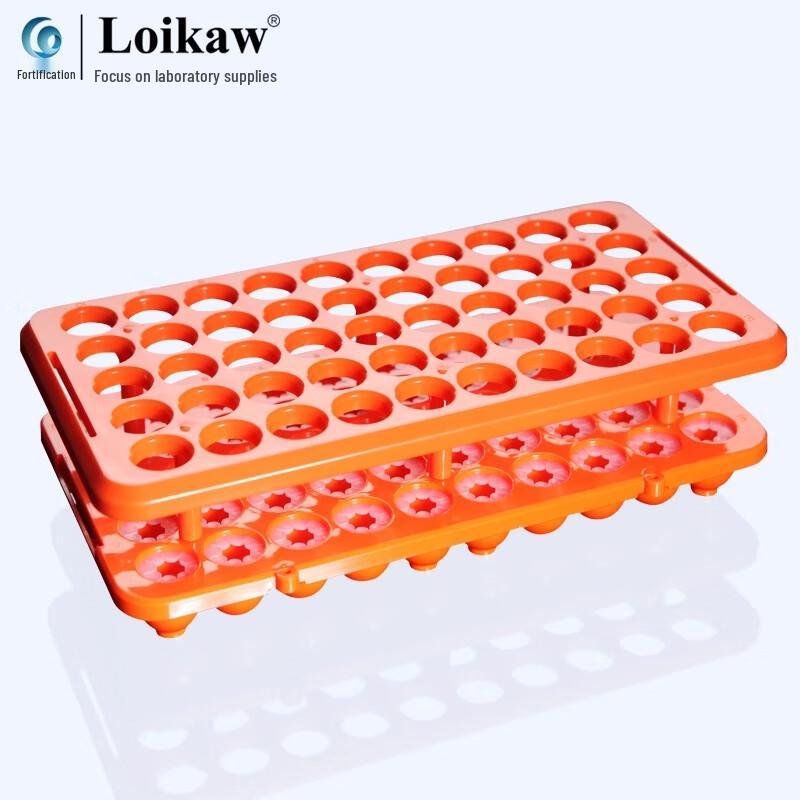 Multi-Functional Laboratory Plastic Tube Rack 50 Holes (12-17mm)