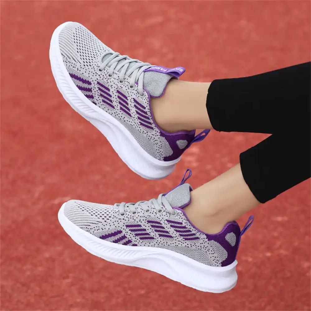Fashion Fabric Number 35 Best Selling For Dropshipping Vulcanize Women Purple Sneakers Volleyball Shoes For Women Sports