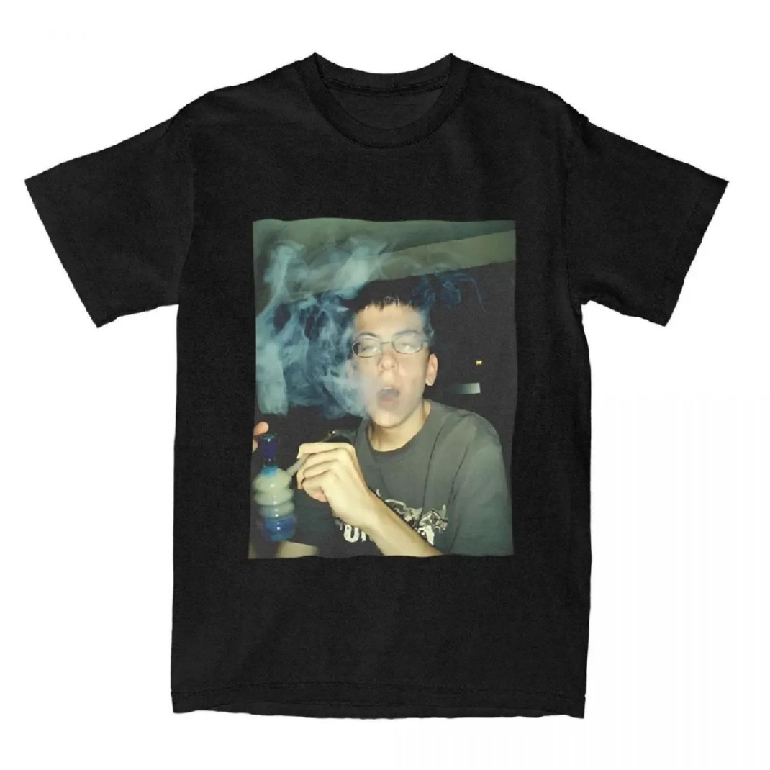 

Mclovin Smoking Weed Superbads Men Women T Shirts Accessories Novelty Tee Shirt T-Shirt 100% Cotton Classic Tops XXXXXL чорний