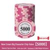 Chips Card Room Unique Mahjong & Poker Clay Chips Set