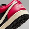 Jordan 1 Low Mystic Hibiscus Black (Women's)