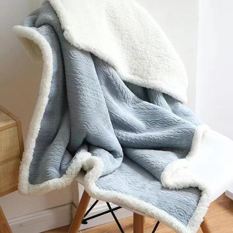85x120cm Thick Fleece Warm Office Home Nap Blanket Shawl Blankets Cape Warm Poncho Cover Office Nap Shawl Blanket