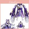 Elegant Genshin Impact Keqing Cosplay Clothing Ideal For Role Play And Dress Up