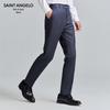 Baoxiniao Men's Merino Wool Slim-Fit Dress Trousers
