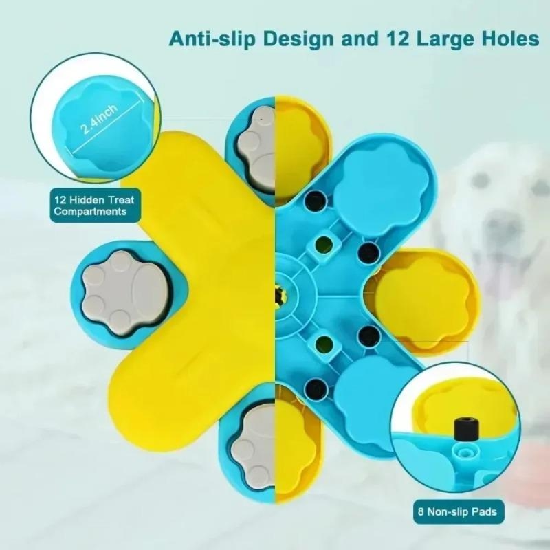 Dog Intellectual Stimulation Toy Dog Puzzle Feeder Dispenser Game Suitable for IQ Training of Large and Small Dogs Pet Supplies