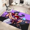 League of Legends Ahri Print Area Rug - Soft,Washable Non-Slip Indoor Mat,Living Room,Home Office Decorative Rug