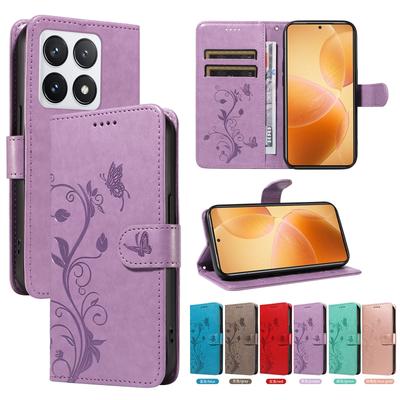 Wallet Magnetic Flip Leather Case For Xiaomi 14T 13T 12 T 11T Pro Back Cover Funda For Xiaomi 14 13 12 11 Lite Ultra