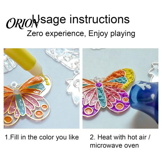 6 Colors Popcorn Pens Pens, 3D Relief Art Pen, Heat Activated, Puffy Handmade Gift Ideas for Kids Drawing DIY Craft Projects, Works on Different