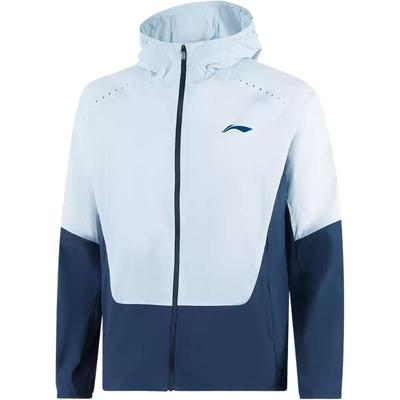 Color Block Reißverschluss Kapuzenjacke Vielseitig Freizeit Sportjacke Herren Jacken AFDV251-10