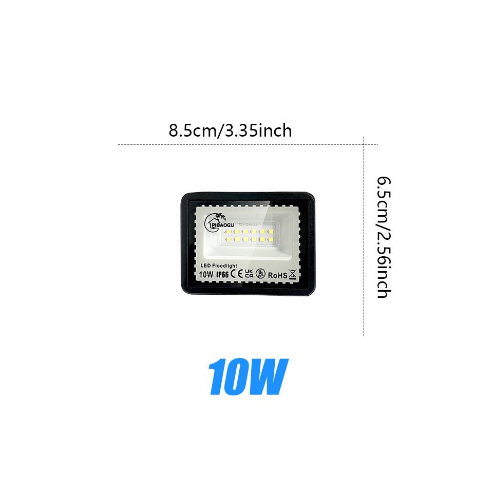 10-300W Led Flood Light IP66 Waterproof AC 220V AC110V Outdoor Floodlight Spotlight LED Reflector Street Lamp Wall Lights