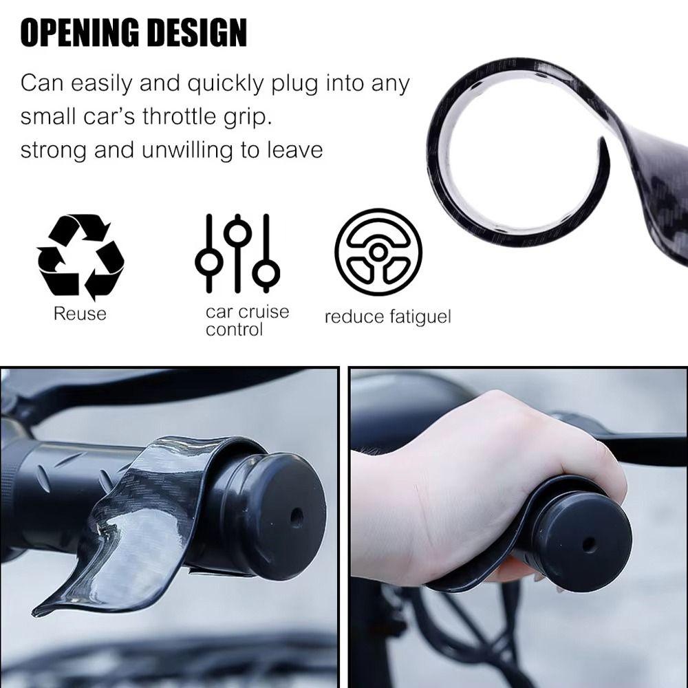 1Pcs Non-Slip Motorcycle Accelerator Booster Assist Grip Handlebar Labor Saver Tool