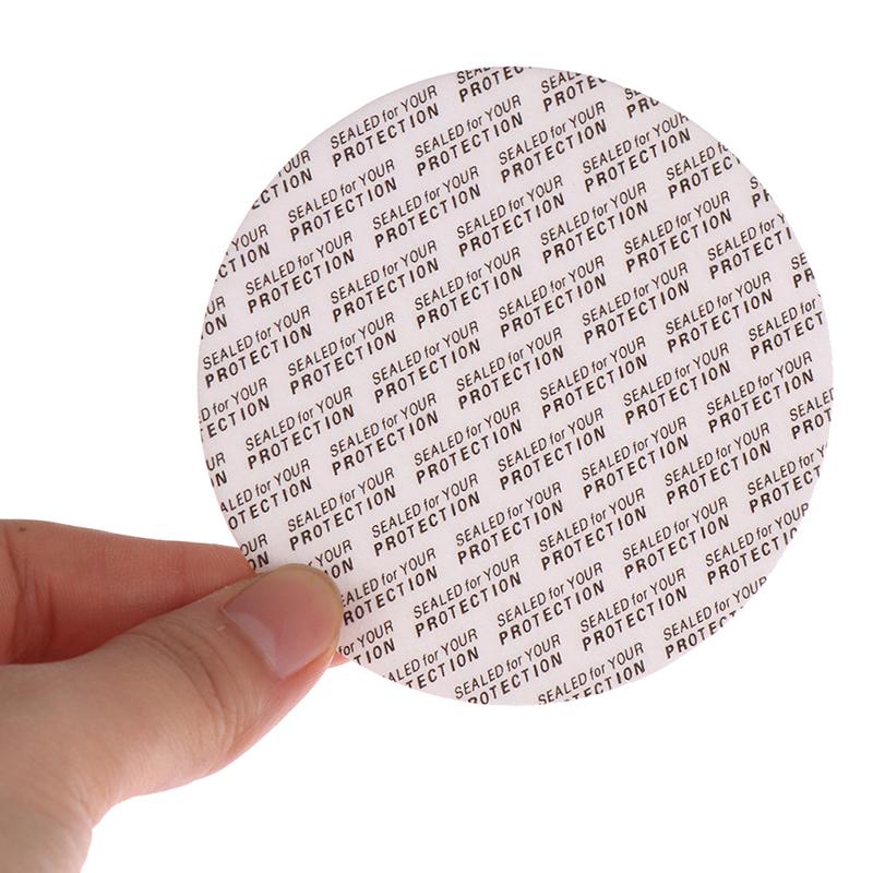 100 Stück selbstklebende Schaumstoff-Pressdichtungskappen-Einlagen für kosmetische Flaschendichtungen