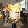 Naruto Anime Naruto Pattern Flannel Blanket, High Quality Comfortable for All Seasons, Home Decor, Warmth and Comfort, Perfect for Gifts.