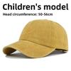 Stone Yellow Letter Embroidery Baseball Cap Sun Protection Breathable Gift Hat