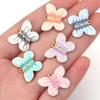 2Pcs/lot Colorful Butterfly Charms Pendant Stainless Steel Oil Drop Charms DIY Necklace Bracelet for Jewelry Making Accessories