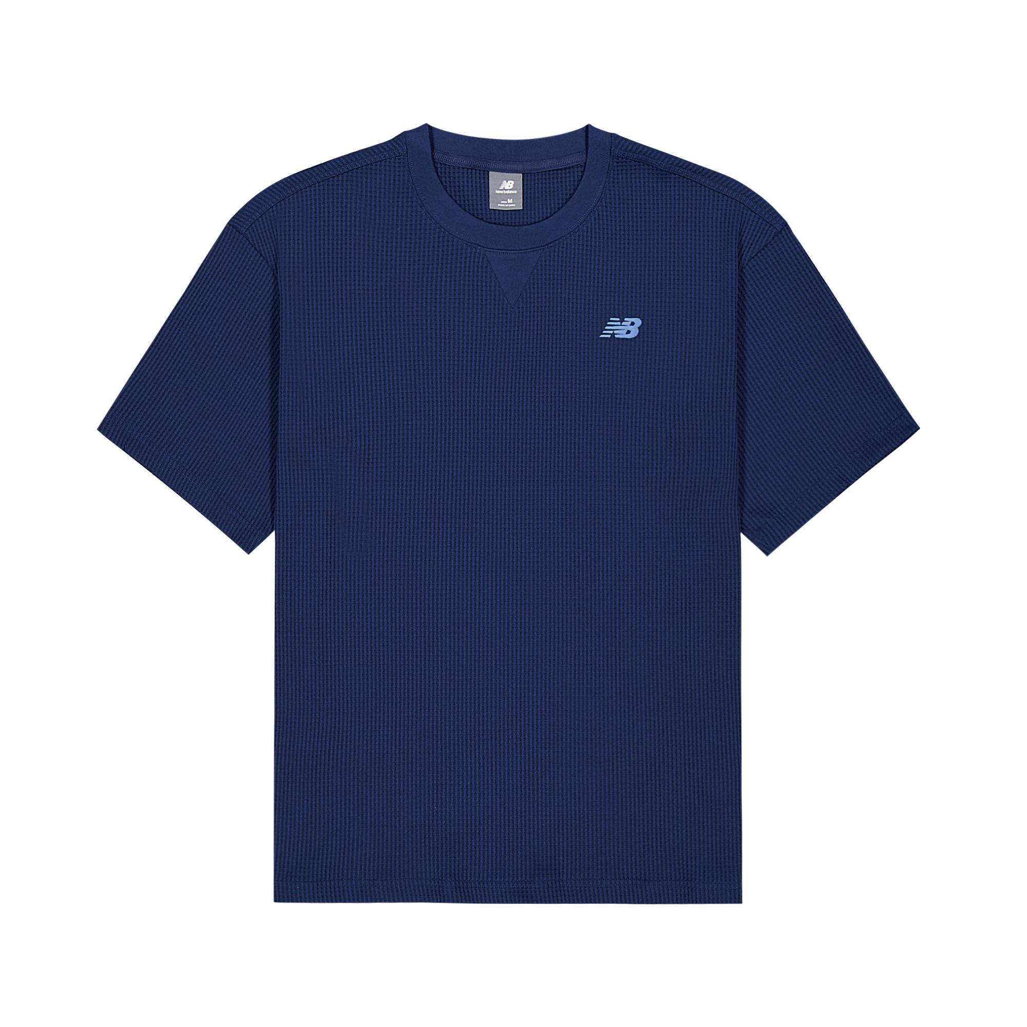 New Balance Short Sleeved T Shirts Men s Marine Blue MT61A99I-NNY M