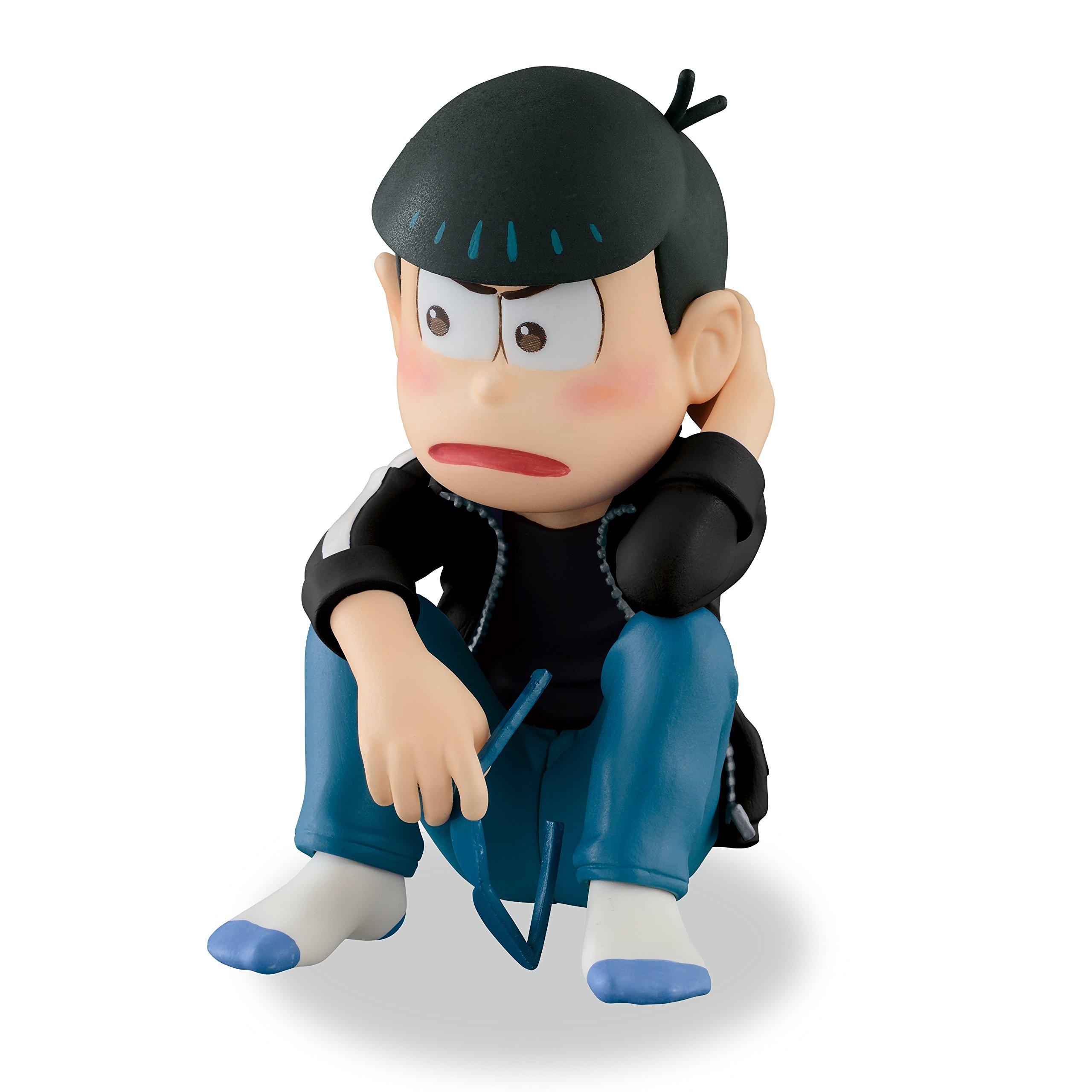 Карамацу Секступлеты для глажки Черная майка Osomatsu-san Vol.1 версия. чёрный