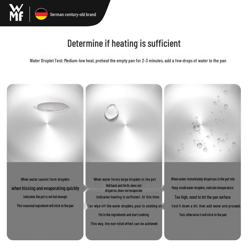 WMF Jingang 304 Stainless Steel Wok