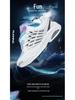 Pánské trendy prodyšné casual běžecké boty Flyknit s přidanou výškou
