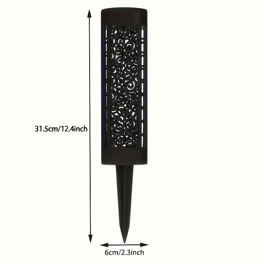 

1 шт. Солнечный ретро-светильник для сада, напольный светильник для улицы, автоматический светодиодный светильник для украшения ландшафта на Хэллоуин, Рождество 1 pc