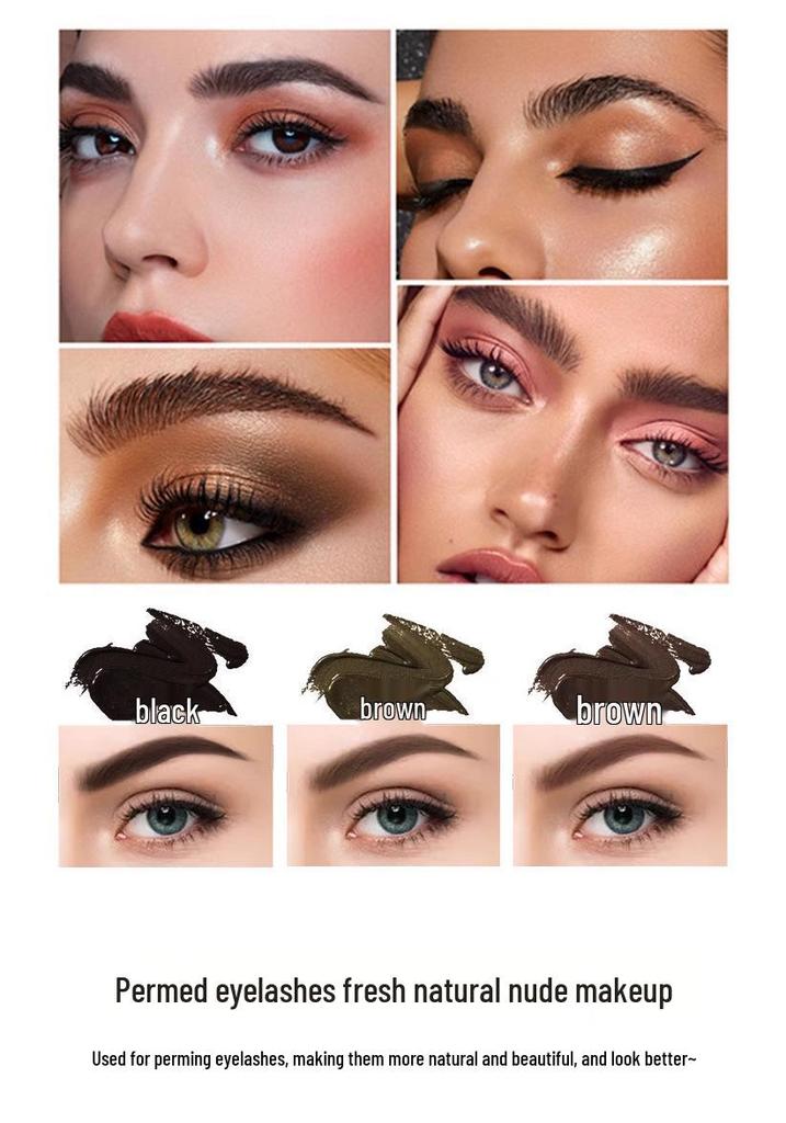 Keratin Eyelash Perm Solution Set for Thick, Curled, Barbie Doll Lashes