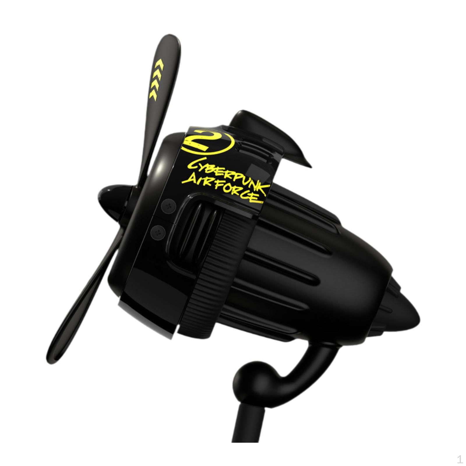 

Автомобільний освіжувач повітря, розсіювач ефірних масел, креативний універсальний випускний отвір з пропелером чорний