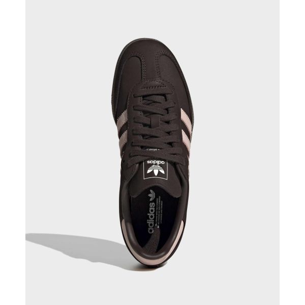 adidas Samba OG Aurora Coffee Sandy Pink White Women Sneakers Brown Footwear-White IH9166
