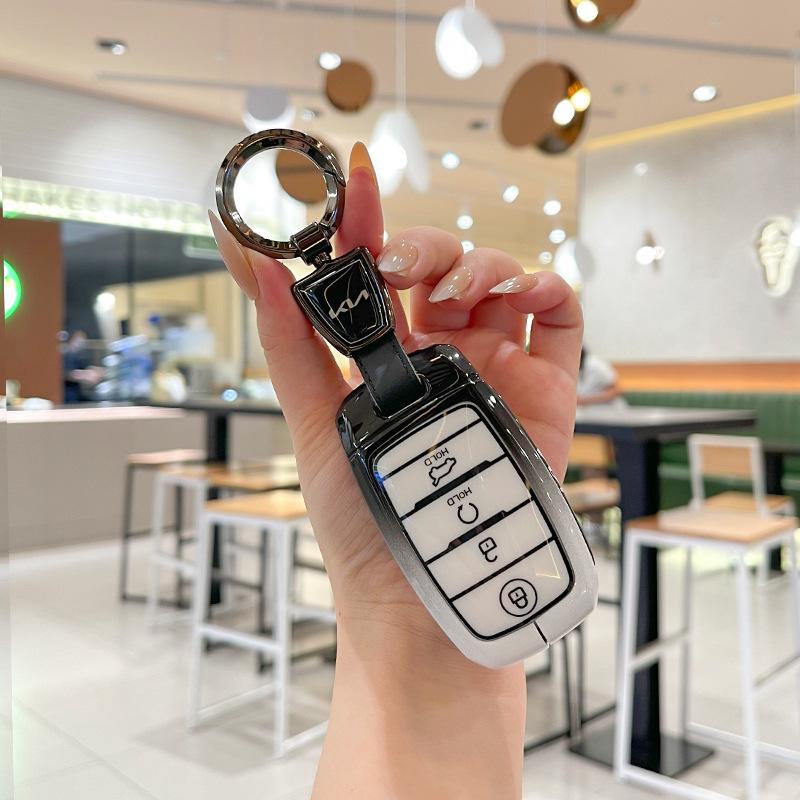 Kia Huanchi KX3/K4/KX5/KX7 2023 Intelligente Metall-Autoschlüsselhülle