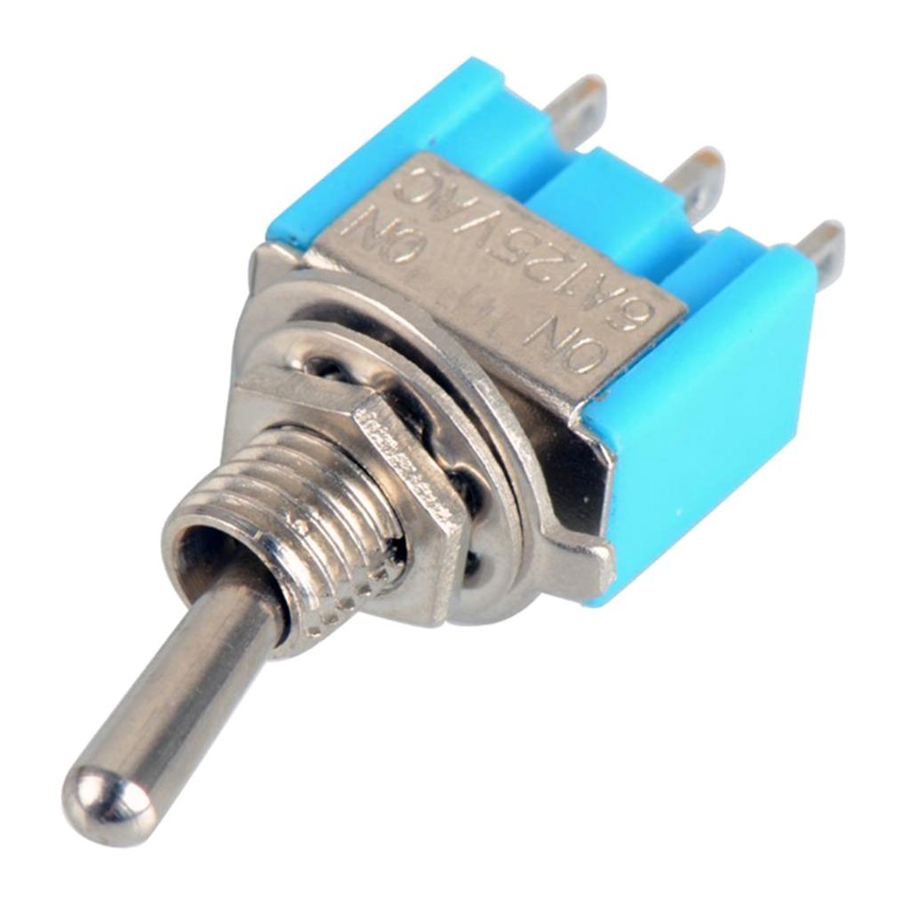 Versatile 3 Pin 3 Mode MTS-103 Ature Toggle On F Knob Switch Electronic Gadget for Car Electronics Auto Part