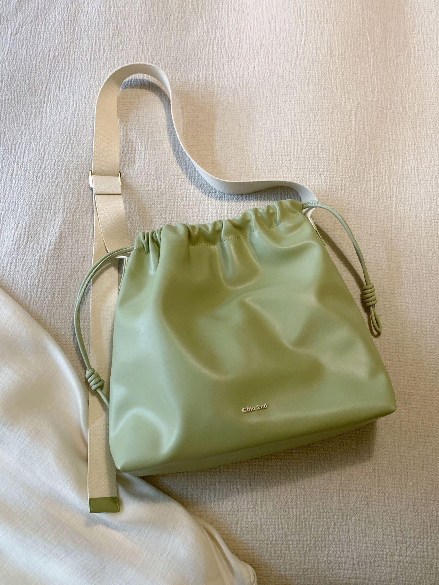 

Зеленая готическая сумка-тоут женская релаксационная сумка Matcha Green большой емкости через плечо