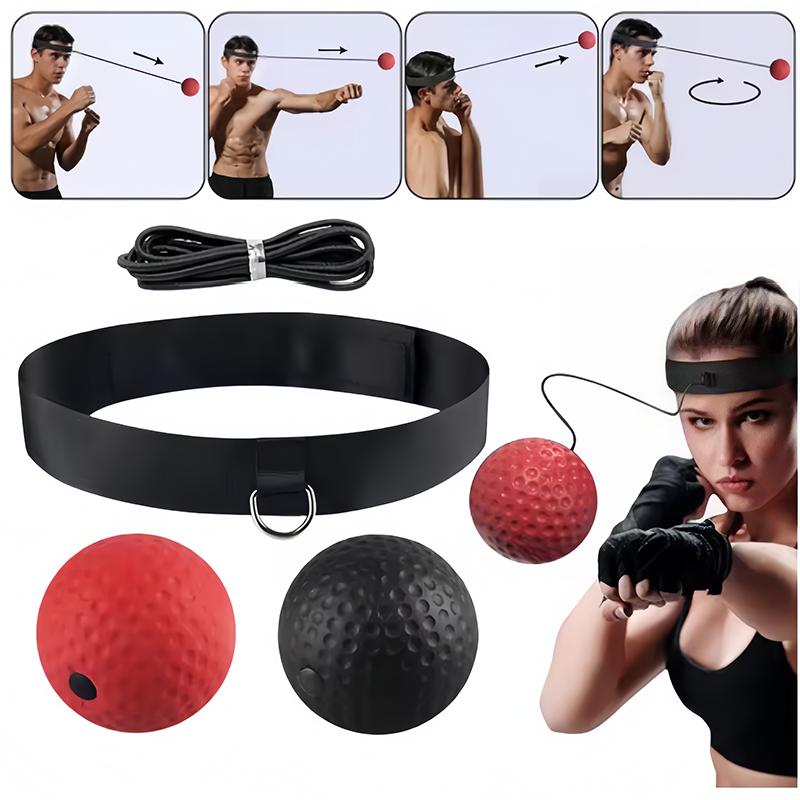 Boxning Träningsboll Barn Boxboll Enkelt Spel Med Pannband Förälder-barn Interaktion Boxning Reflexboll För Reaktion Boxning