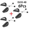 2/4/6 Stück Schuhspanner für Sneaker Shaper Kunststoff Unisex Schuhdehner Form Stiefelhalter Faltenverhinderung Verstellbarer Halter Großhandel