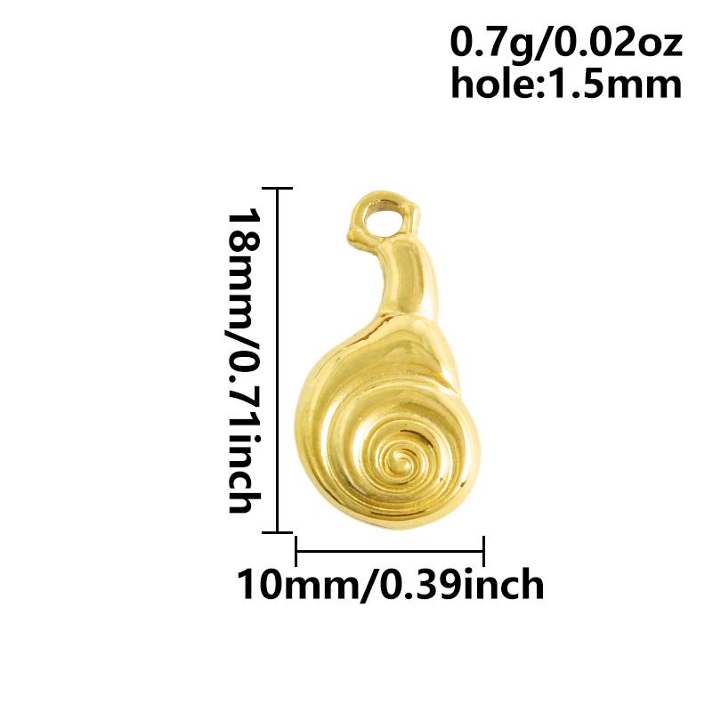

6pcs Fashion Handmade Oil Drop Charm Seahorse Cherry Fish Ocean Animal Stainless Steel Charms For Jewelry Making Pendant Finding
