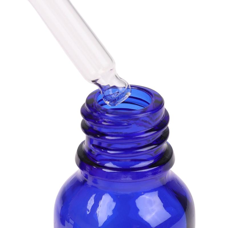 5 ml – 100 ml Tropfflaschen mit Skala, Reagenz, Augentropfen, blaues Glas, Aromatherapie-Flüssigkeitspipettenflasche, nachfüllbare Flaschen für unterwegs