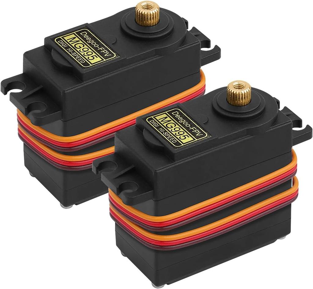 2Pcs Digital High-Speed Metal Gear Servo Motor Waterproof – For RC Airplane Helicopter Robot Arm