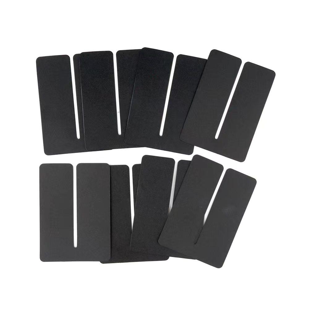 50pcs Anti-UV Shield Guards for UV Hair Extensions Heat Shields Keratin Extensions Insulation Sheets Hair Styling Defender
