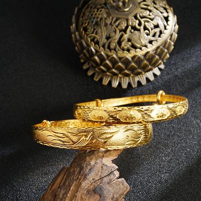 Phoenix Blessing Push-pull Bracelet for Women, Retro High-end Jewelry Bracelet