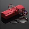 Women Fox Anti-Blue Reading Glasses Ladies Fashion Presbyopic Eyeglasses Computer Prescription Eyewear