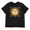 Antiker Sonne T-Shirt übergroßes T-Shirt T-Shirts personalisiert neue Ausgabe übergroße Herren schlichte T-Shirts